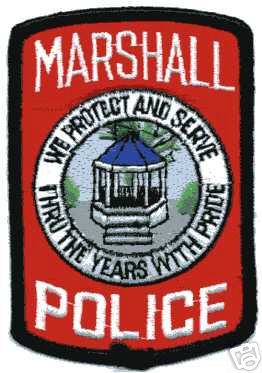 Marshall Police (Illinois)
Thanks to Jason Bragg for this scan.
