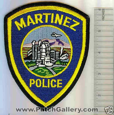 Martinez Police (California)
Thanks to Mark C Barilovich for this scan.
