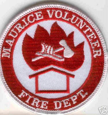 Maurice Volunteer Fire Dept
Thanks to Brent Kimberland for this scan.
Keywords: louisiana department
