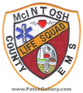 McIntosh County EMS Life Squad (Georgia)
Thanks to zwpatch.ca for this scan.
