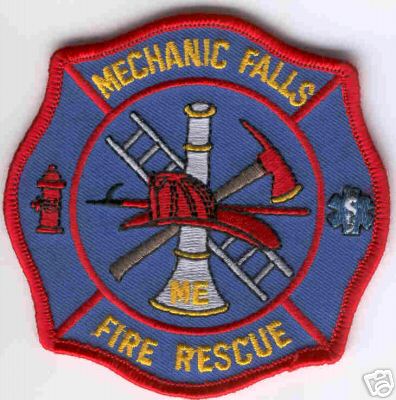 Mechanic Falls Fire Rescue
Thanks to Brent Kimberland for this scan.
Keywords: maine