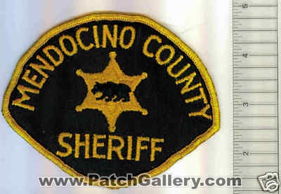 Mendocino County Sheriff (California)
Thanks to Mark C Barilovich for this scan.
