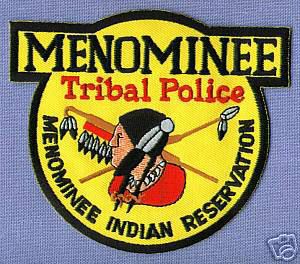 Menominee Indian Reservation Tribal Police (Wisconsin)
Thanks to apdsgt for this scan.
