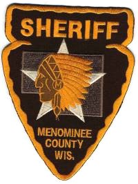 Menominee County Sheriff (Wisconsin)
Thanks to BensPatchCollection.com for this scan.
