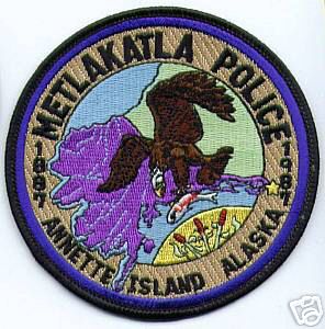 Metlakatla Police (Alaska)
Thanks to apdsgt for this scan.
Keywords: annette island