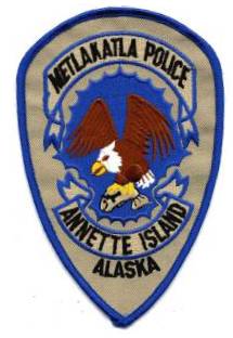 Metlakatla Police (Alaska)
Thanks to BensPatchCollection.com for this scan.
Keywords: annette island