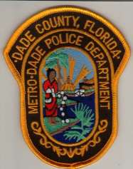 Metro Dade Police Department
Thanks to BlueLineDesigns.net for this scan.
Keywords: florida county