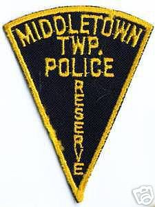 Middletown Twp Police Reserve
Thanks to apdsgt for this scan.
Keywords: new jersey township