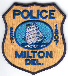 Milton Police
Thanks to Enforcer31.com for this scan.
Keywords: delaware