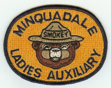 Minquadale Fire Ladies Auxiliary
Thanks to PaulsFirePatches.com for this scan.
Keywords: delaware