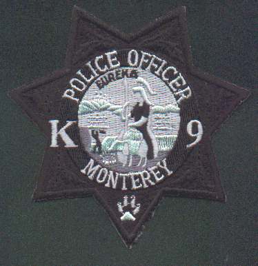 Monterey Police K-9
Thanks to EmblemAndPatchSales.com for this scan.
Keywords: california k9 officer