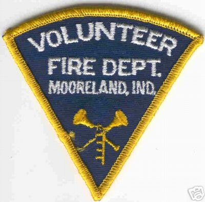 Mooreland Volunteer Fire Dept
Thanks to Brent Kimberland for this scan.
Keywords: indiana department
