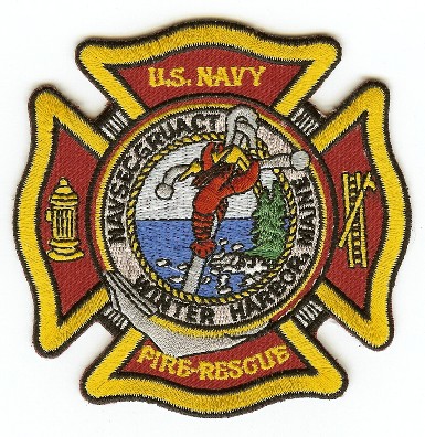 NSGA Naval Support Group Act Fire Rescue
Thanks to PaulsFirePatches.com for this scan.
Keywords: maine us navy winter harbor