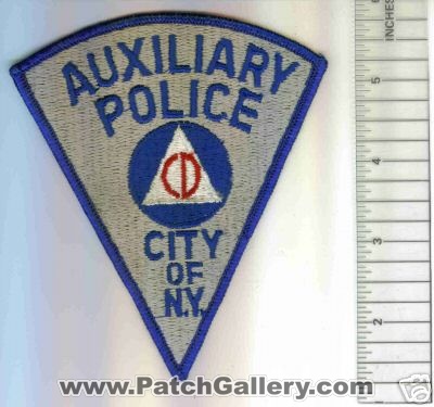 New York Police Auxiliary Police Civil Defense (New York)
Thanks to Mark C Barilovich for this scan.
Keywords: city of cd