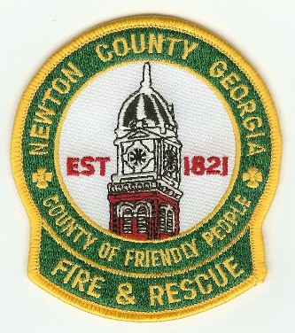Newton County Fire & Rescue
Thanks to PaulsFirePatches.com for this scan.
Keywords: georgia