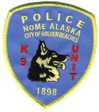 Nome Police K-9 Unit (Alaska)
Thanks to BensPatchCollection.com for this scan.
Keywords: k9