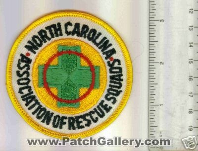 North Carolina Association of Rescue Squads
Thanks to Mark C Barilovich for this scan.
