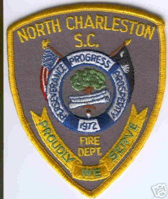 North Charleston Fire Dept
Thanks to Brent Kimberland for this scan.
Keywords: south carolina department
