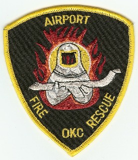 Oklahoma City Will Rogers Airport Fire Rescue
Thanks to PaulsFirePatches.com for this scan.
Keywords: cfr arff aircraft crash okc