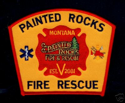 Painted Rocks Fire Rescue
Thanks to PaulsFirePatches.com for this scan.
Keywords: montana
