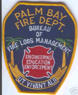Palm Bay Fire Dept Bureau of Fire Loss Management
Thanks to Brent Kimberland for this scan.
Keywords: florida department