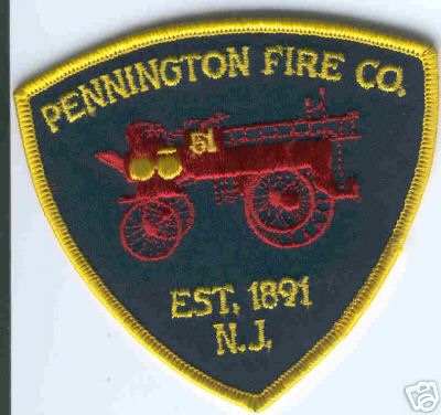 Pennington Fire Co
Thanks to Brent Kimberland for this scan.
Keywords: new jersey company 51