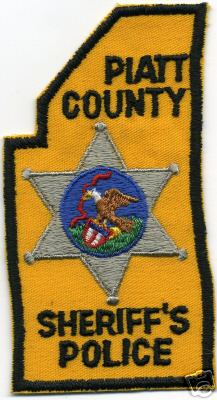 Piatt County Sheriff's Police (Illinois)
Thanks to Jason Bragg for this scan.
Keywords: sheriffs