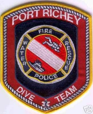 Port Richey Fire Dive Team
Thanks to Brent Kimberland for this scan.
Keywords: florida police water rescue