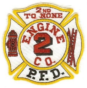 Providence Fire Engine Co 2
Thanks to PaulsFirePatches.com for this scan.
Keywords: rhode island company pfd