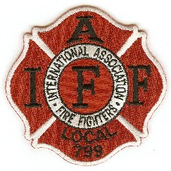 Providence Fire IAFF Local 799
Thanks to PaulsFirePatches.com for this scan.
Keywords: rhode island international association of fighters