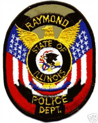 Raymond Police Dept (Illinois)
Thanks to Jason Bragg for this scan.
Keywords: department
