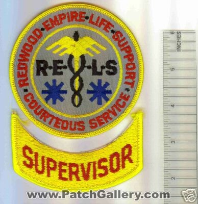 Redwood Empire Life Support Supervisor (California)
Thanks to Mark C Barilovich for this scan.
Keywords: ems rels