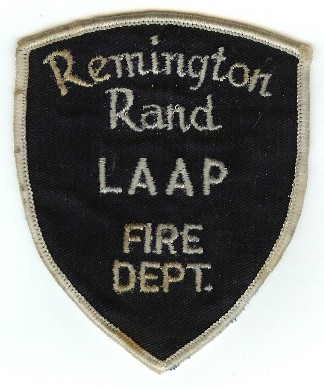 Remington Rand LAAP Fire Dept
Thanks to PaulsFirePatches.com for this scan.
Keywords: louisiana department us army ammunition plant
