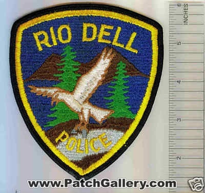 Rio Dell Police (California)
Thanks to Mark C Barilovich for this scan.
