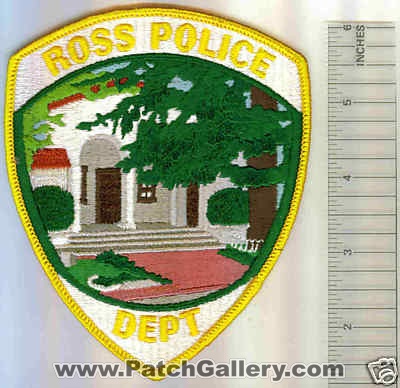 Ross Police Department (California)
Thanks to Mark C Barilovich for this scan.
Keywords: dept