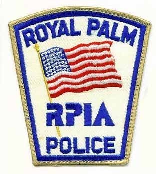 Royal Palm Improvement Association Police (Florida)
Thanks to apdsgt for this scan.
Keywords: rpia
