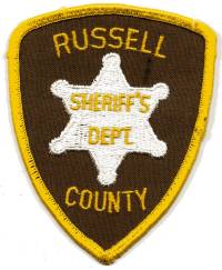 Russell County Sheriff's Dept (Alabama)
Thanks to BensPatchCollection.com for this scan.
Keywords: sheriffs department