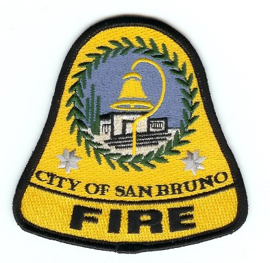 San Bruno Fire
Thanks to PaulsFirePatches.com for this scan.
Keywords: california city of
