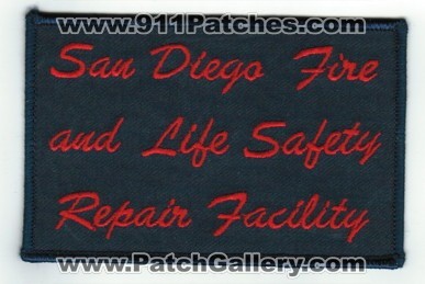 San Diego Fire Department Fire and Life Safety Repair Facility (California)
Thanks to Paul Howard for this scan.
Keywords: dept. &
