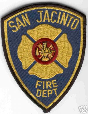 San Jacinto Fire Dept (California)
Thanks to Brent Kimberland for this scan.
Keywords: department
