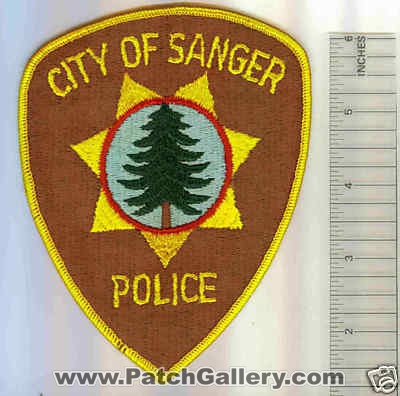 Sanger Police (California)
Thanks to Mark C Barilovich for this scan.
Keywords: city of