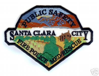 Santa Clara City Fire Police Med Rescue Public Safety
Thanks to PaulsFirePatches.com for this scan.
Keywords: utah dps medical