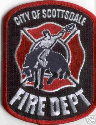 Scottsdale Fire Dept
Thanks to Brent Kimberland for this scan.
Keywords: arizona department city of