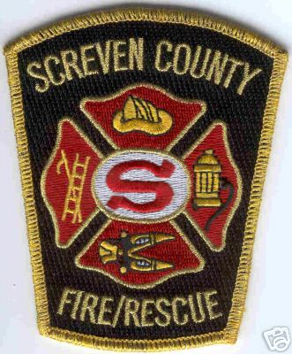 Screven County Fire Rescue
Thanks to Brent Kimberland for this scan.
Keywords: georgia