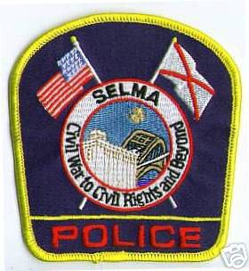 Selma Police (Alabama)
Thanks to apdsgt for this scan.
