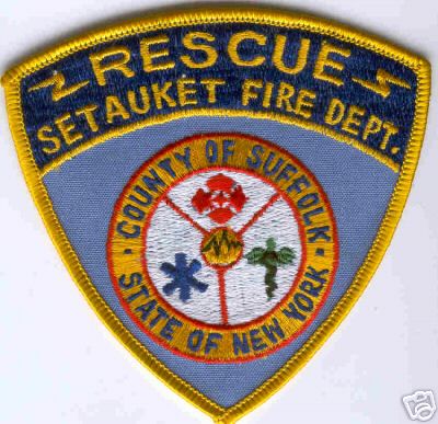 Setauket Fire Dept Rescue
Thanks to Brent Kimberland for this scan.
Keywords: new york department suffolk county