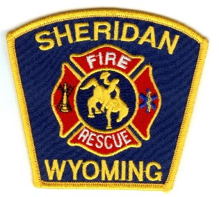 Sheridan Fire Rescue
Thanks to PaulsFirePatches.com for this scan.
Keywords: wyoming