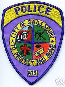 Shullsburg Police (Wisconsin)
Thanks to apdsgt for this scan.
Keywords: city of