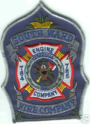 South Ward Fire Company
Thanks to Brent Kimberland for this scan.
Keywords: pennsylvania engine company 784 785