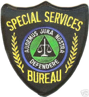 Special Services Bureau
Thanks to Conch Creations for this scan.
Keywords: alabama police